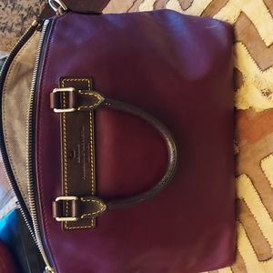 Dooney & Bourke handbag, Burgundy color